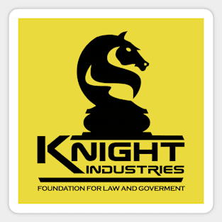 The Knight Industries Foundation Magnet